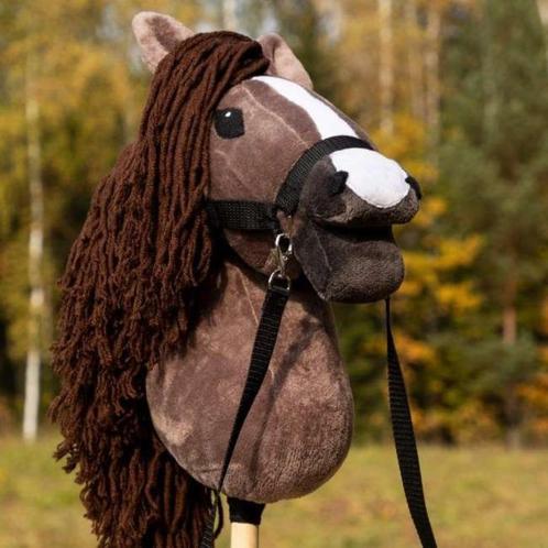 Hobby Horse bruin | Groot formaat A3 met halster, Hobby en Vrije tijd, Overige Hobby en Vrije tijd, Nieuw, Ophalen of Verzenden