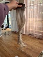 Echt Haar Extensions - 2 Weften, Ophalen of Verzenden, Gebruikt, Pruik of Haarverlenging