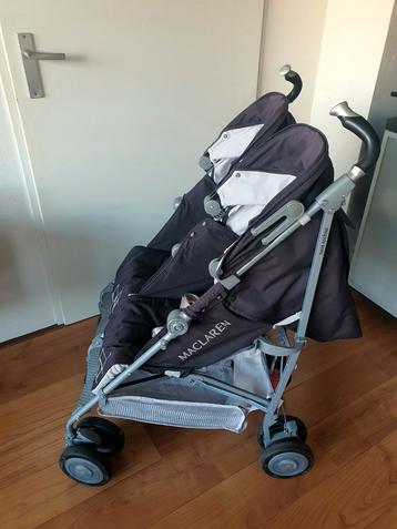 ZGAN Maclaren twin techno luxe versie duo buggy  beschikbaar voor biedingen