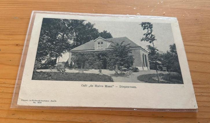 Ansichtkaart Diepenveen De Halve Maan, Verzamelen, Ansichtkaarten | Nederland, Ophalen of Verzenden