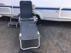 WESTFIELD OUTDOOR KAMPEERSTOEL MET VOETENBANK ALM. LICHTGEW, Caravans en Kamperen, Kampeermeubelen, Ophalen, Gebruikt, Campingstoel