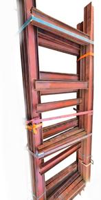 Draagarmstelling zwaar 17 enkelzijdige staanders / 4 niveaus, Zakelijke goederen, Kantoor en Winkelinrichting | Magazijn, Stelling en Opslag