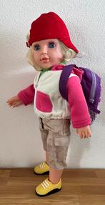 Gi-go doll pop, prachtig gezichtje, rugzak, kleertjes, etc., Ophalen of Verzenden, Zo goed als nieuw, Pop