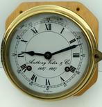 Prachtige zware messing scheepsklok, slaat glazen., Ophalen of Verzenden