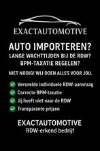 Auto importeren? BPM-taxatie & versnelde aanvraag RDW