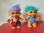 Twee Coole Vintage Trollen jaren 90 16-20cm poppen, Gebruikt, Trol, M, Ophalen of Verzenden