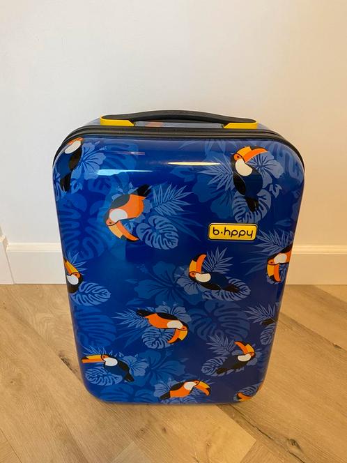 2 hele leuke kinderkoffers, Sieraden, Tassen en Uiterlijk, Koffers, Zo goed als nieuw, Minder dan 50 cm, Minder dan 35 cm, Uitschuifbare handgreep