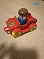Duplo Vintage jaren 80 - 2620 Raceauto, Ophalen of Verzenden, Gebruikt, Complete set, Duplo