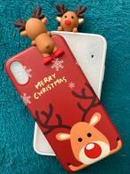 iPhone X partij kerst telefoonhoesje rendier Nieuw, Ophalen of Verzenden, Nieuw