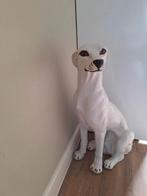 Hazenwind hond beeld wit groot, Ophalen, Zo goed als nieuw