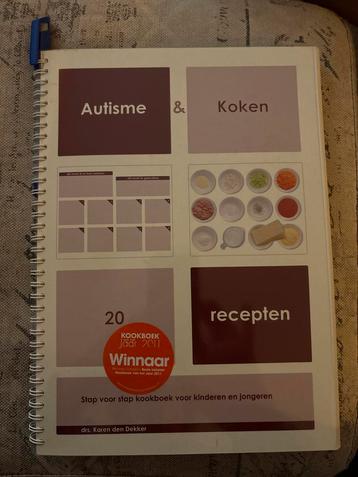 Receptenboek Autisme & Koken - Karen den Dekker beschikbaar voor biedingen