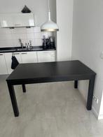 IKEA BJURSTA Uitschuifbare Tafel Bruin Zwart, Huis en Inrichting, Tafels | Eettafels, Ophalen of Verzenden