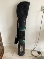 Smalle Golftas zwart Fibertach., Ophalen, Gebruikt, Tas
