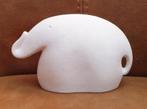 Olifant beeld, sierlijk design wit, 14x9 cm vintage & gaaf!, Verzamelen, Beelden en Beeldjes, Ophalen of Verzenden, Nieuw, Dier