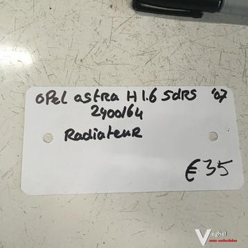 Opel Astra H 1.6 5drs 2007 Wagennr 240064  Radiateur met ven beschikbaar voor biedingen
