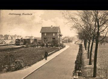 Naalswijk Stationsweg Stoomram links st 1928 beschikbaar voor biedingen