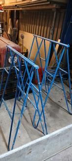 15 stuks klapschraag 140 en 14 stuks 160 cm hoog, Doe-het-zelf en Verbouw, Steigers, Ophalen of Verzenden, Zo goed als nieuw, Overige typen