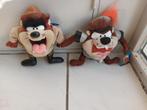 Looney Tunes, 2 x Tasmaanse Duivel knuffels, nieuw, Ophalen of Verzenden, Nieuw