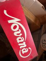 Novana reclamebord dubbelzijdig, Ophalen of Verzenden, Zo goed als nieuw, Reclamebord