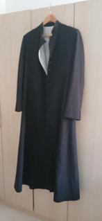 Zwarte priester soutane, toog, toga, geestelijkheid, Ophalen of Verzenden