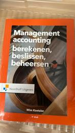 Wim Koetzier - Management accounting (9789001878498), Ophalen of Verzenden, Wim Koetzier, Management, Zo goed als nieuw