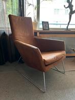 Gerard van den Berg design Don fauteuil, Ophalen, Zo goed als nieuw, 75 tot 100 cm, Leer