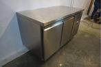 Amitek koelwerkbank rijdbaar koeling 2-deurs barkoeling RVS, Gebruikt, Niet ingevuld, Koelen en Vriezen, Niet ingevuld