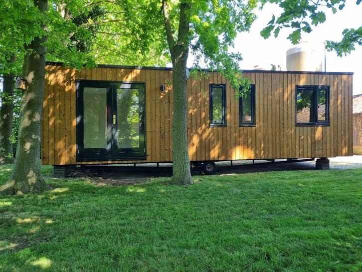Flexibel Wonen: Chalet 3,07x9,15m | VOLLEDIG AFGEWERKT, Caravans en Kamperen, Stacaravans, tot en met 2, Ophalen