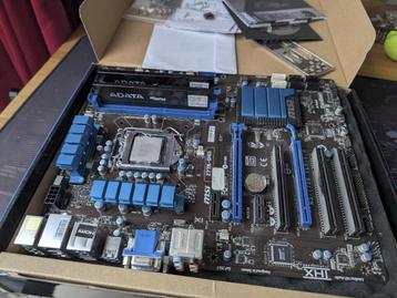 Intel i5-2500K + MSI Z77A-G43 + 8GB ADATA RAM + Intel Cooler beschikbaar voor biedingen