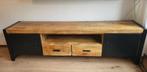Mango Houten TV - meubel - 200cm, Huis en Inrichting, Ophalen, 150 tot 200 cm, Landelijk, modern., Zo goed als nieuw
