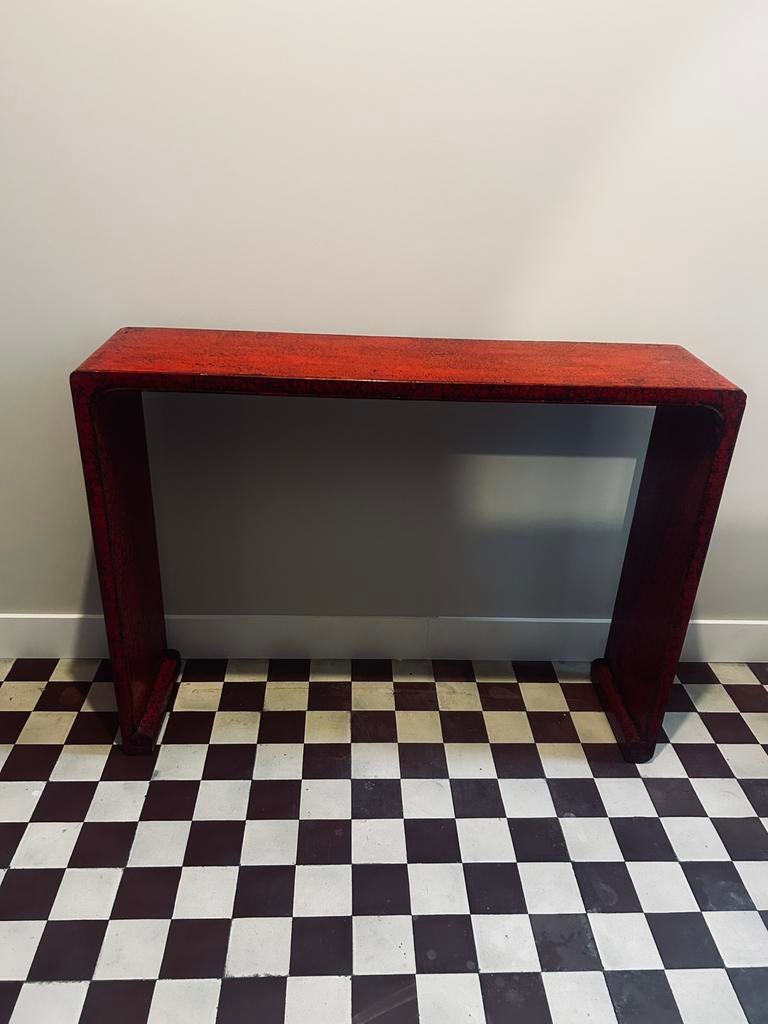 Vintage sidetable, Ophalen, Gebruikt, 100 tot 150 cm, 25 tot 50 cm