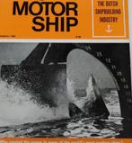 The Motor Ship Nederlandse Scheepsbouw scheepsvaart, Verzenden, Gebruikt, Motorboot, Boek of Tijdschrift