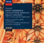 HANDEL Dixit dominus CD CLEOBURY DECCA ECLIPSE NIEUWSTAAT, Ophalen of Verzenden, Barok, Zo goed als nieuw, Vocaal