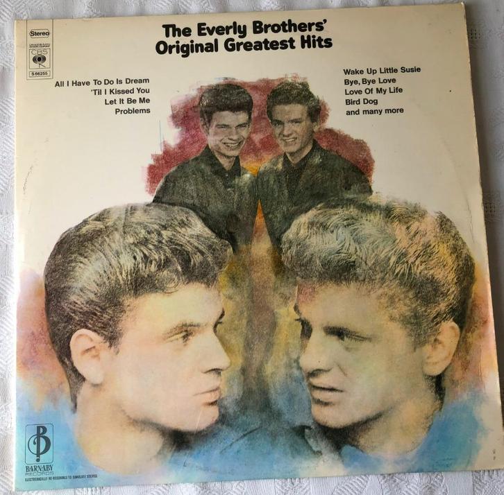 LP The Everly Brothers Original Greatest Hits dubbel lp, Cd's en Dvd's, Vinyl | Pop, Zo goed als nieuw, 1960 tot 1980, 12 inch