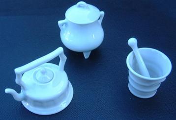 Limoges Porselein France Letterbak Miniaturen 9 Stuks beschikbaar voor biedingen
