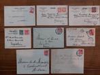 8 x diverse antieke poststukken België en Nederland, Postzegels en Munten, Verzenden, Briefkaart
