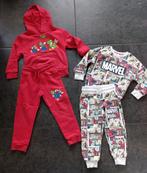 Super Mario & Marvel set maat 104, Kinderen en Baby's, Kinderkleding | Maat 104, Ophalen of Verzenden, Zo goed als nieuw, Jongen