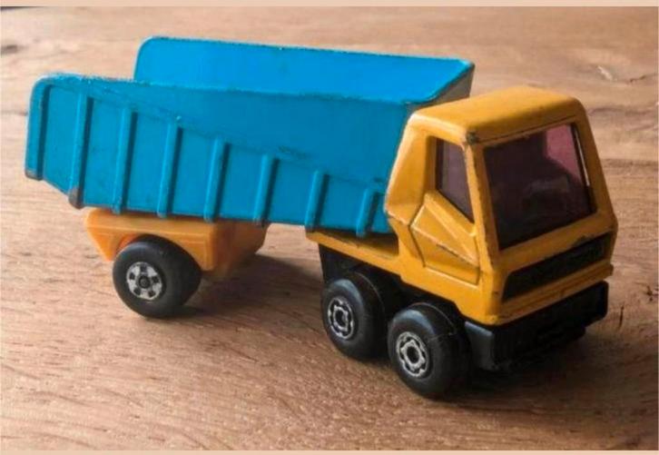 Articulated truck van Matchbox nr.50 uit 1973, Hobby en Vrije tijd, Modelauto's | Overige schalen, Zo goed als nieuw, Ophalen of Verzenden