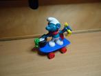 smurfen smurf 2 op skatebord zeldzaam, Ophalen of Verzenden, Zo goed als nieuw, Verschillende Smurfen