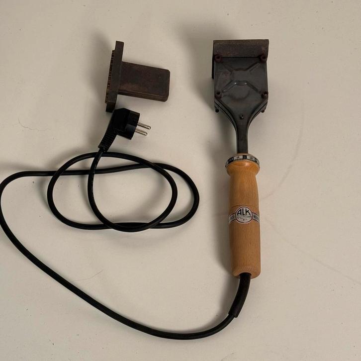 Alk 6N Brandstempel - Houtbewerking, Doe-het-zelf en Verbouw, Gereedschap | Handgereedschap, Gebruikt, Ophalen of Verzenden