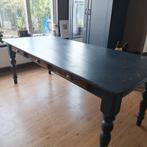 Mooie lange eettafel, Huis en Inrichting, Tafels | Eettafels, Ophalen, Gebruikt, 200 cm of meer, 50 tot 100 cm