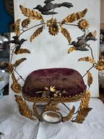 Antiek bruidsstoeltje anno 1880, Ophalen of Verzenden, Zo goed als nieuw