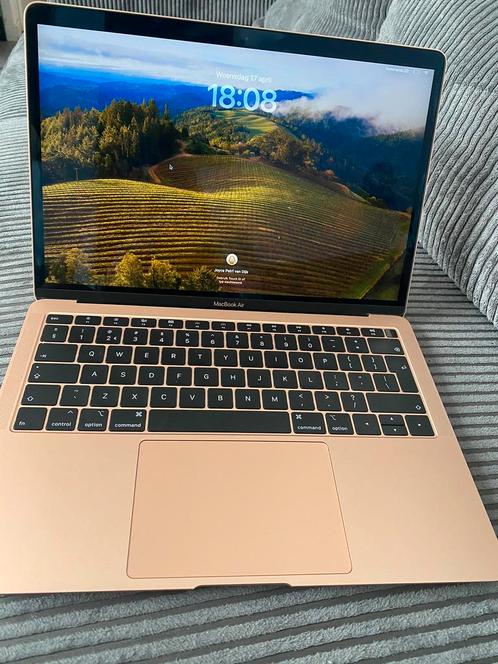 Apple Macbook air 13inch 2018 Rose Gold, Computers en Software, Apple Macbooks, Zo goed als nieuw, MacBook Air, 13 inch, Qwerty