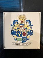 Vintage Tegel familiewapen Ter Laeck, Ophalen of Verzenden