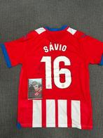 Gesigneerd shirt Savio, Girona, Manchester City, Psv, Verzamelen, Ophalen of Verzenden, Nieuw, Shirt