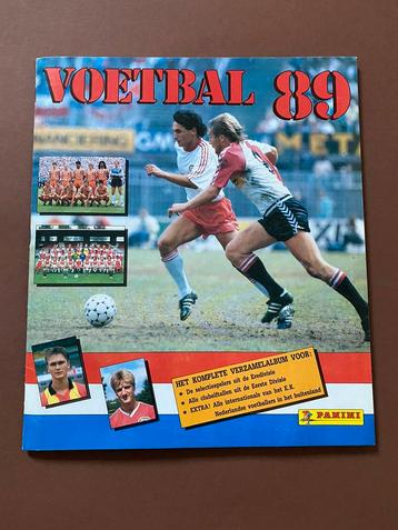 Panini voetbal 89 album in bijna nieuw staat beschikbaar voor biedingen