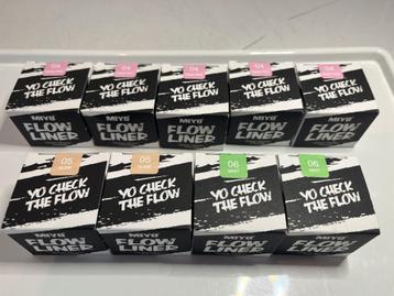 Partij 9x Miyo Flow Liner Vegan Creamy Eyeliner NIEUW beschikbaar voor biedingen