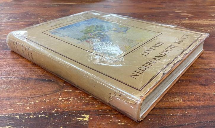 Levende Nederlandsche kunst, Boeken, Kunst en Cultuur | Beeldend, Gelezen, Schilder- en Tekenkunst, Ophalen of Verzenden