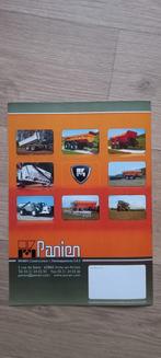 PANIEN meststrooier folder., Ophalen of Verzenden