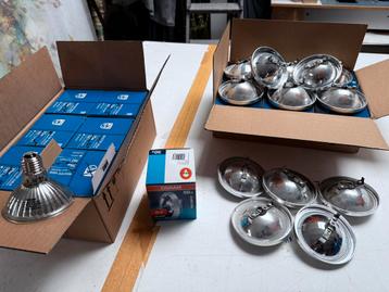 Osram alu halogeen G53 en PAR 30 halogeen 26 stuks beschikbaar voor biedingen
